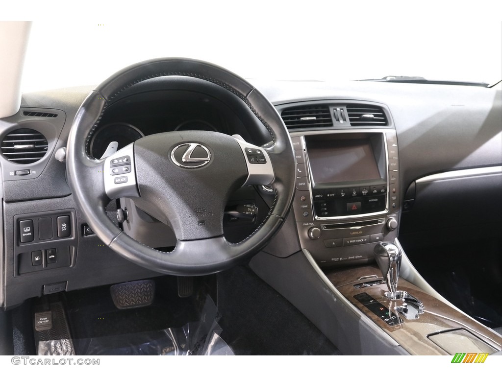 2013 IS 250 AWD - Tungsten Pearl / Black photo #6