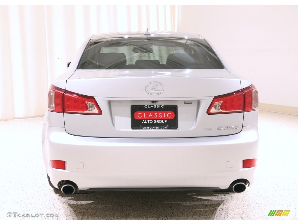 2013 IS 250 AWD - Tungsten Pearl / Black photo #23