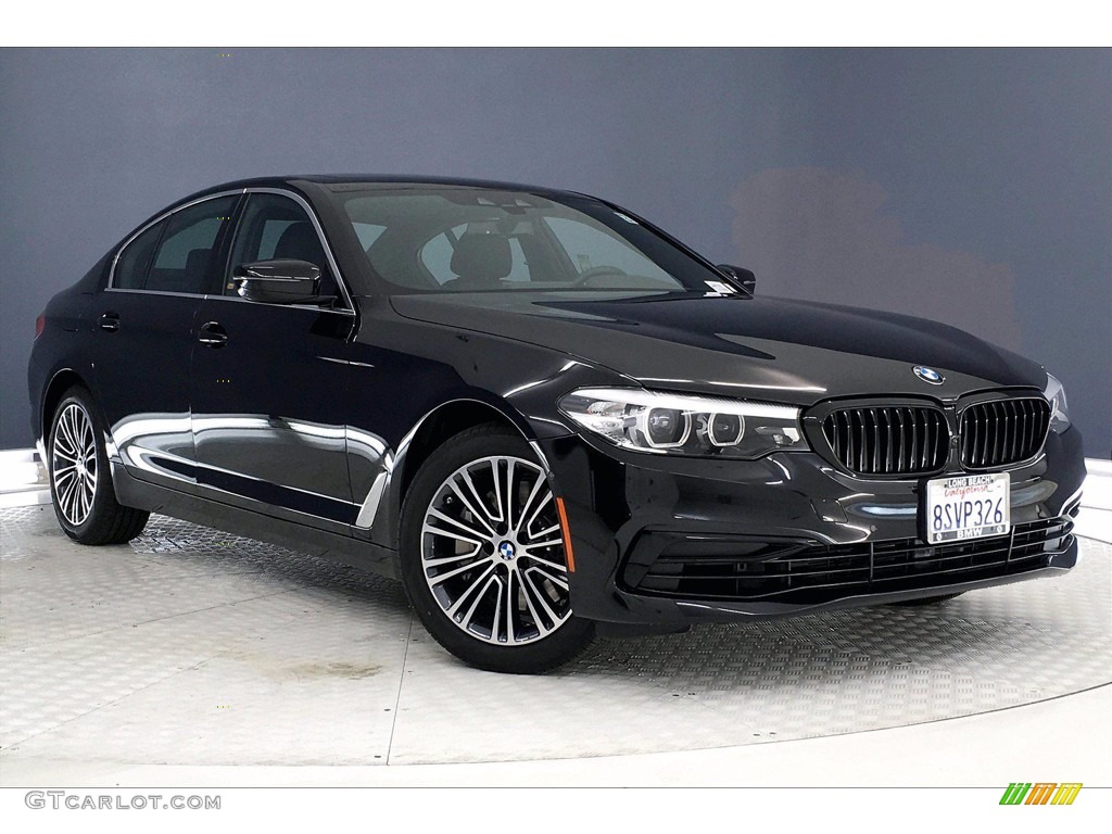 2020 5 Series 530i Sedan - Jet Black / Black photo #37