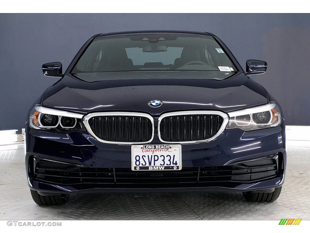 2020 5 Series 530i Sedan - Bluestone Metallic / Black photo #2