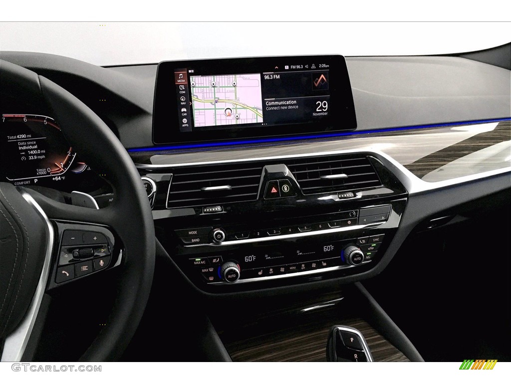 2020 5 Series 530i Sedan - Bluestone Metallic / Black photo #5