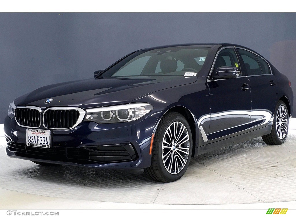 2020 5 Series 530i Sedan - Bluestone Metallic / Black photo #12