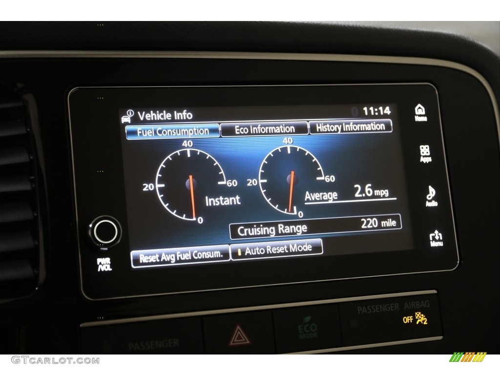 2019 Mitsubishi Outlander SE S-AWC Gauges Photo #140358609