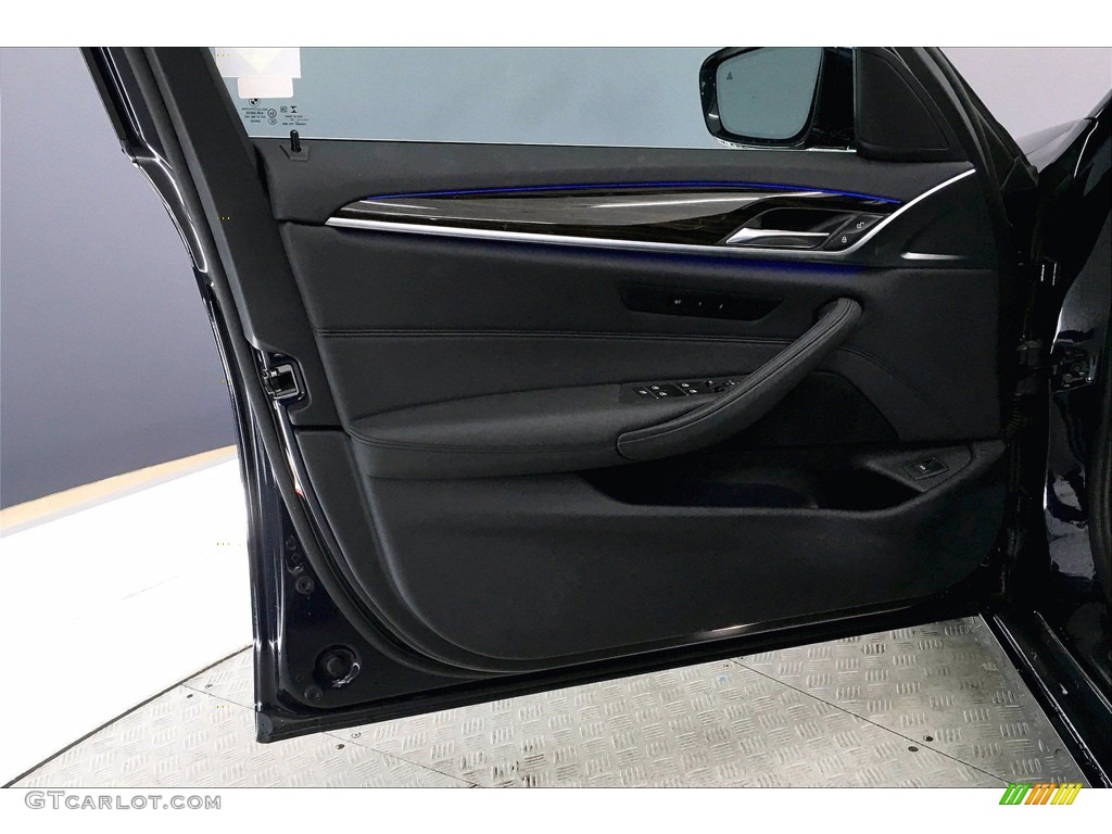 2020 5 Series 530i Sedan - Bluestone Metallic / Black photo #23