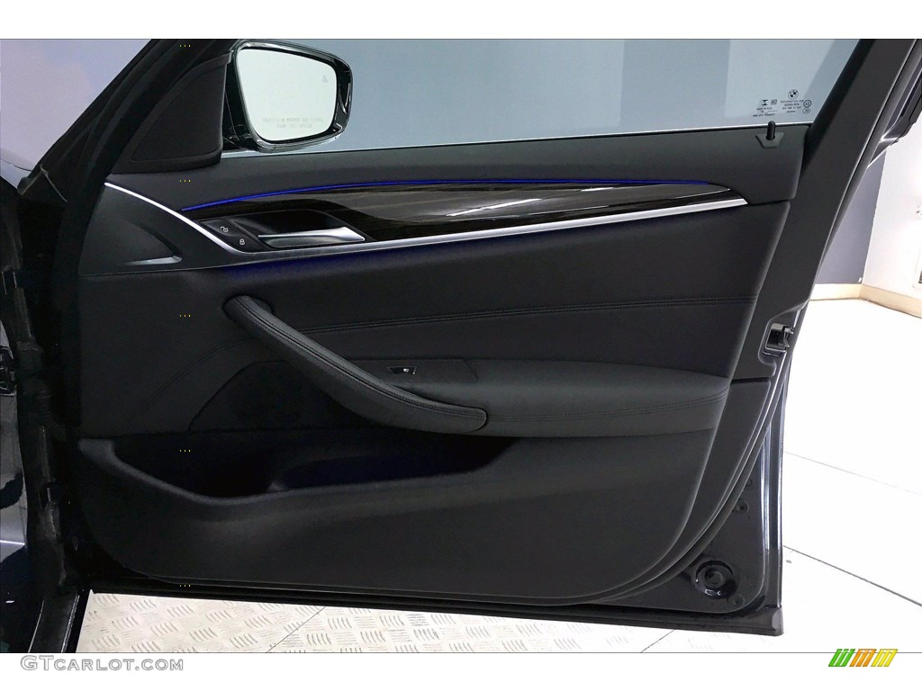 2020 5 Series 530i Sedan - Bluestone Metallic / Black photo #24