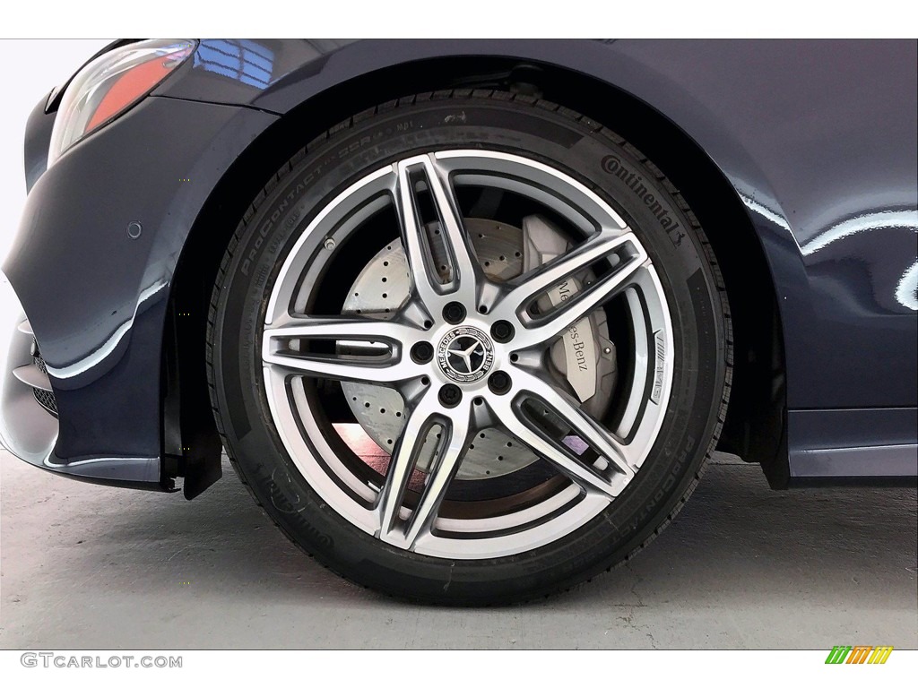 2018 E 400 Coupe - Lunar Blue Metallic / Macchiato Beige/Yacht Blue photo #8