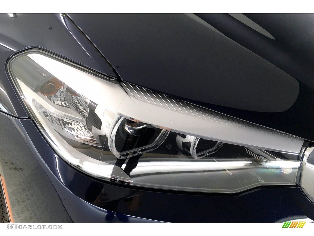 2020 5 Series 530i Sedan - Bluestone Metallic / Black photo #26