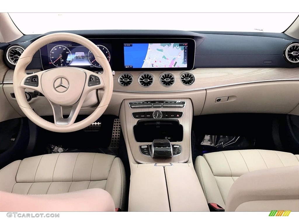 2018 E 400 Coupe - Lunar Blue Metallic / Macchiato Beige/Yacht Blue photo #15