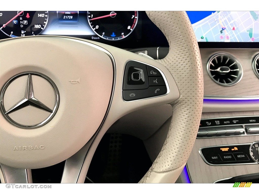 2018 E 400 Coupe - Lunar Blue Metallic / Macchiato Beige/Yacht Blue photo #22