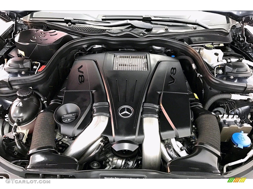 2016 Mercedes-Benz CLS 550 Coupe 4.7 Liter DI Twin-Turbocharged DOHC 32-Valve VVT V8 Engine Photo #140358894