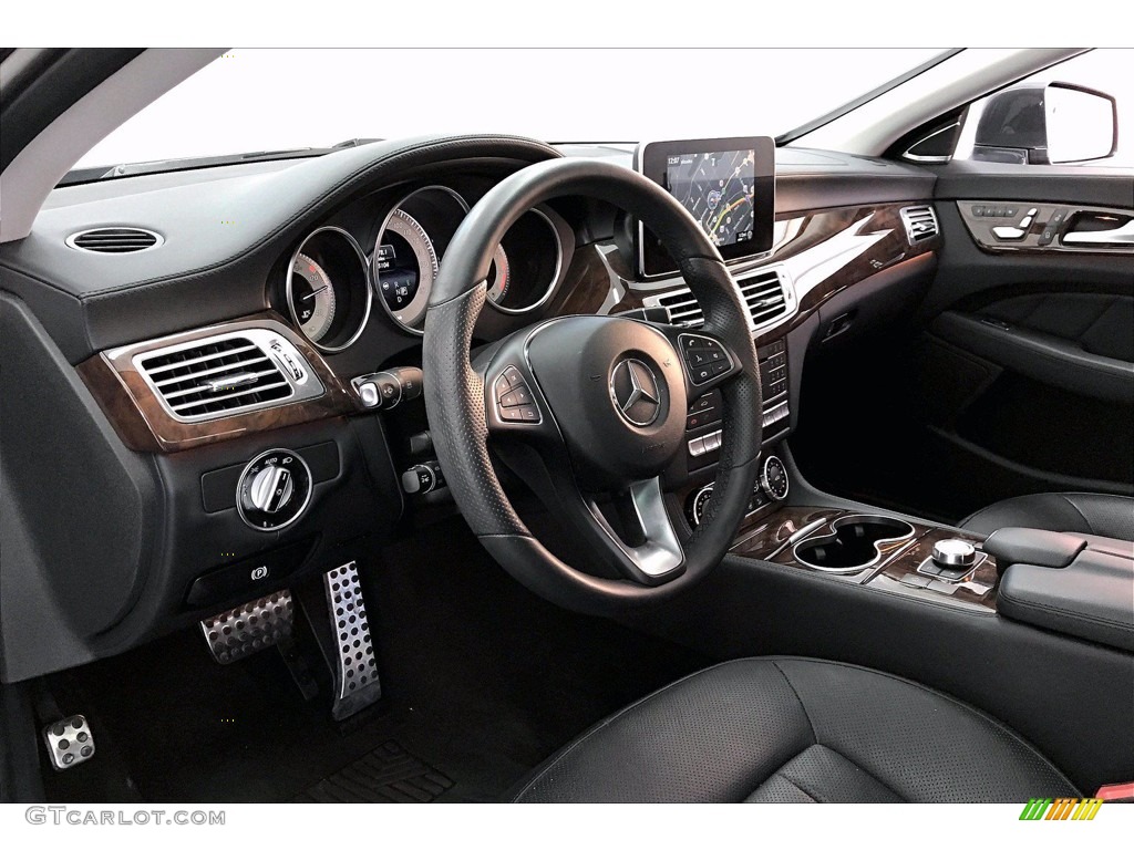 Black Interior 2016 Mercedes-Benz CLS 550 Coupe Photo #140358922