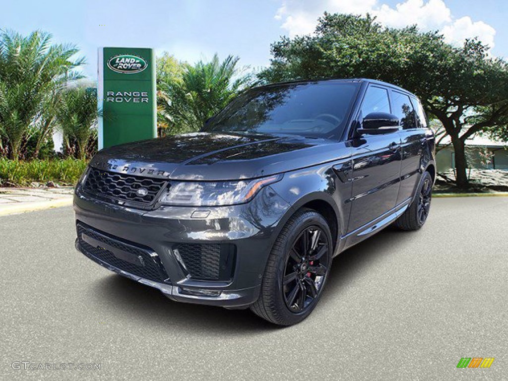 2021 Range Rover Sport HSE Dynamic - Carpathian Gray Metallic / Ebony photo #2