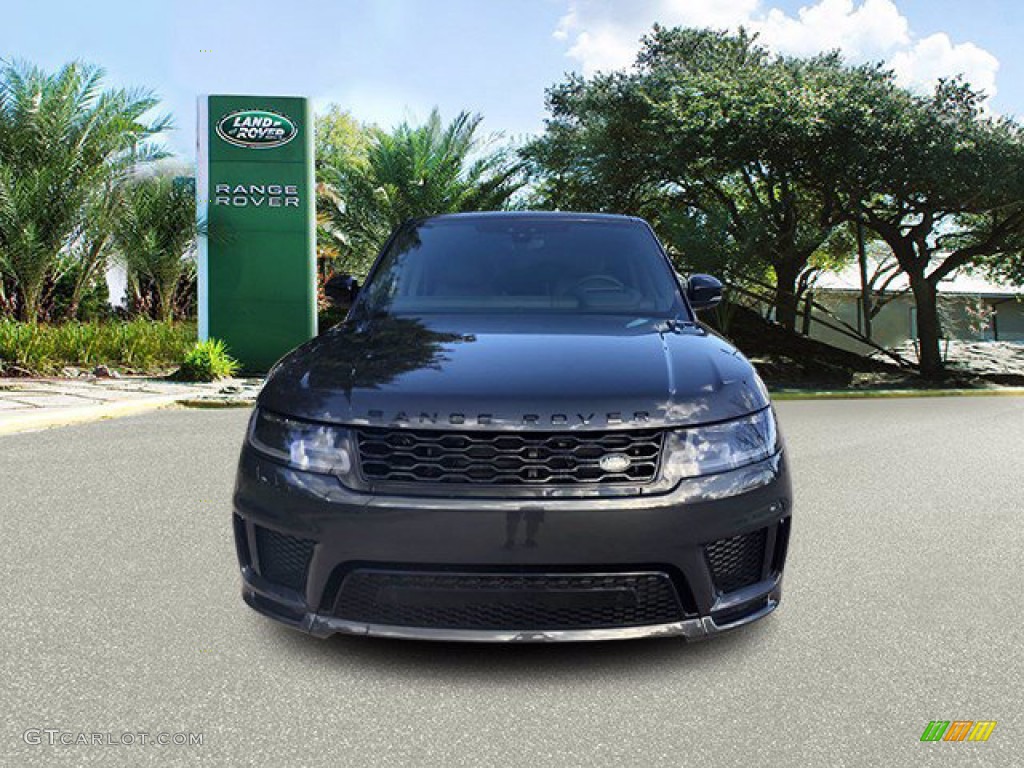 2021 Range Rover Sport HSE Dynamic - Carpathian Gray Metallic / Ebony photo #9