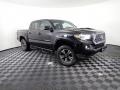 2018 Midnight Black Metallic Toyota Tacoma TRD Sport Double Cab 4x4  photo #4