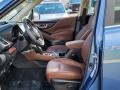 Saddle Brown Front Seat Photo for 2020 Subaru Forester #140360818