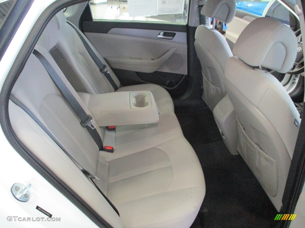 2017 Hyundai Sonata Eco Rear Seat Photo #140360933