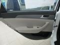 Beige 2017 Hyundai Sonata Eco Door Panel