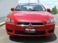 2009 Rally Red Pearl Mitsubishi Lancer ES  photo #2