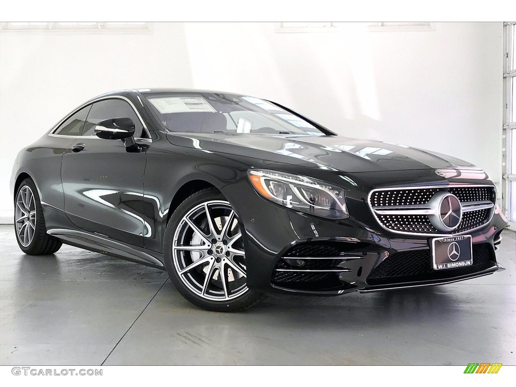 Black 2021 Mercedes-Benz S 560 4Matic Coupe Exterior Photo #140362028