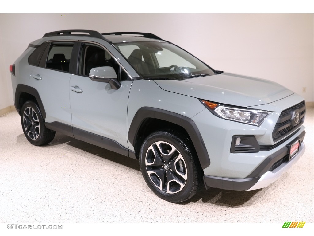 2020 RAV4 Adventure AWD - Lunar Rock / Black photo #1