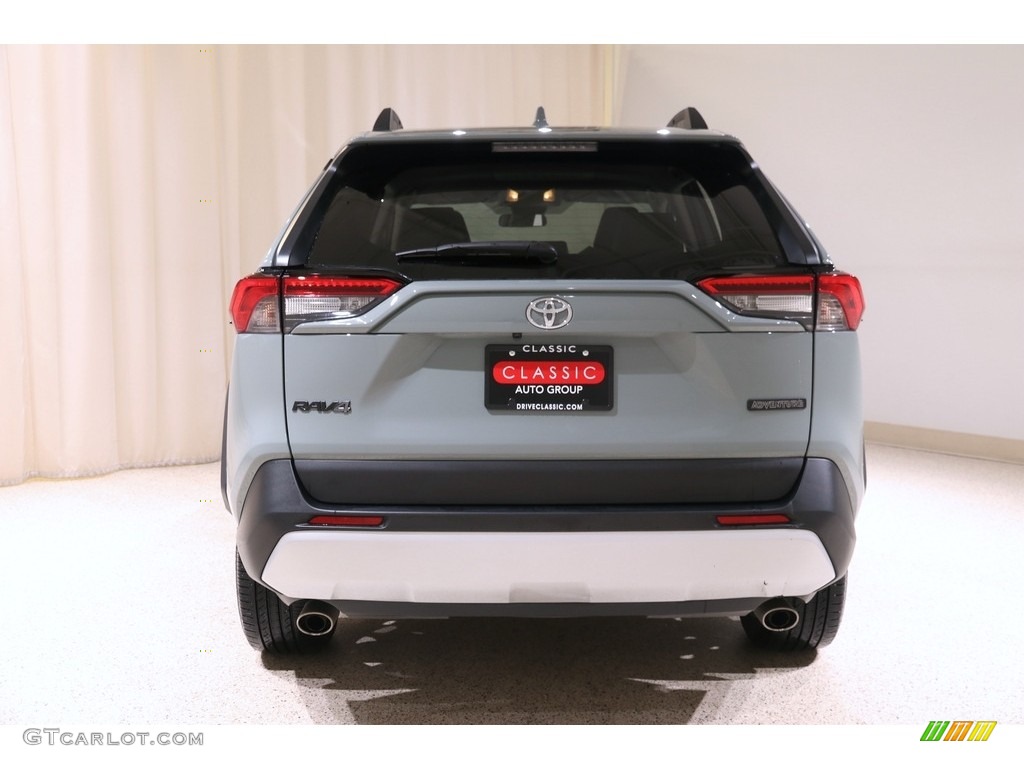 2020 RAV4 Adventure AWD - Lunar Rock / Black photo #17