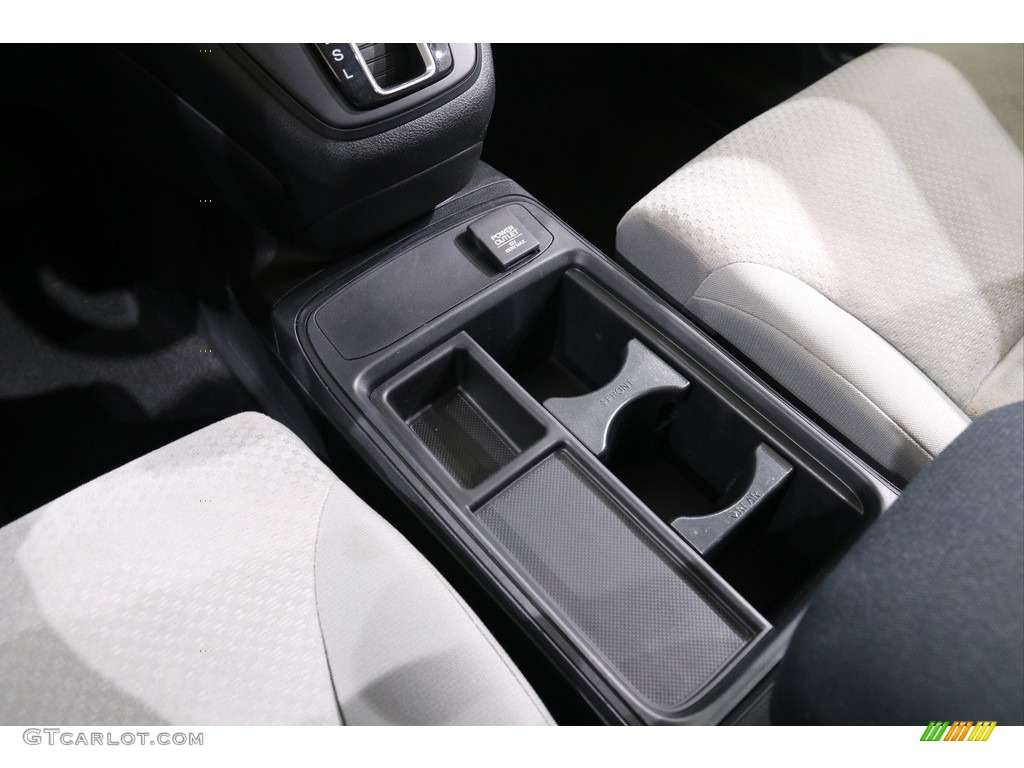 2016 CR-V LX AWD - Alabaster Silver Metallic / Gray photo #13