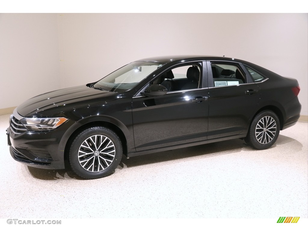 2019 Jetta SE - Black / Titan Black photo #3