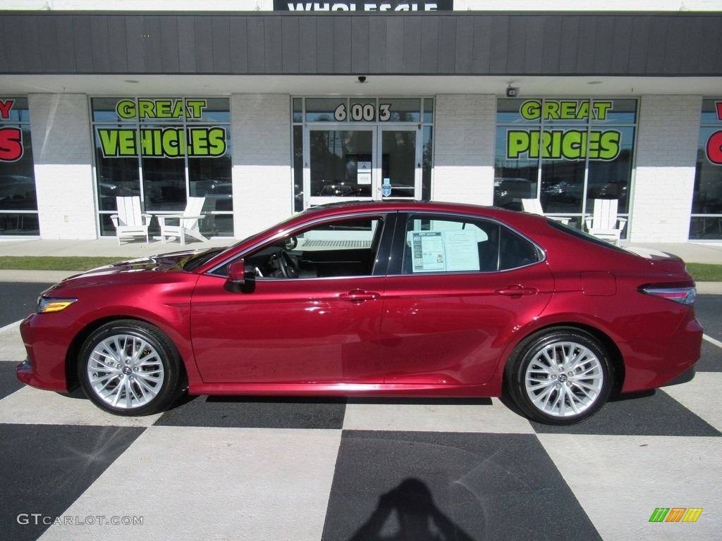 2020 Camry XLE - Ruby Flare Pearl / Black photo #1
