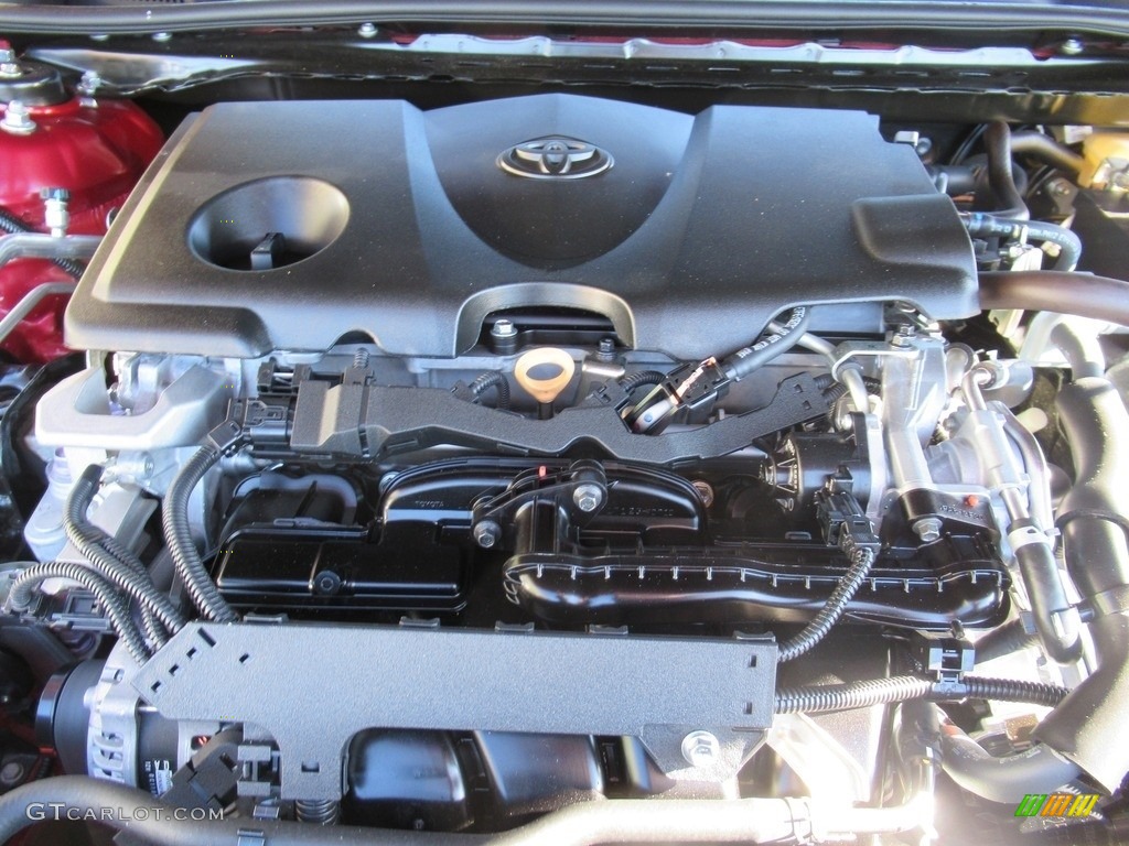 2020 Camry XLE - Ruby Flare Pearl / Black photo #6