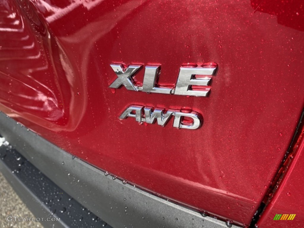 2021 RAV4 XLE AWD - Ruby Flare Pearl / Black photo #22