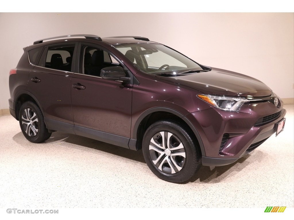 2018 RAV4 LE - Black / Black photo #1