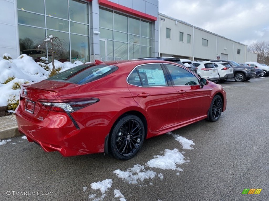 2021 Camry XSE Hybrid - Ruby Flare Pearl / Black photo #14