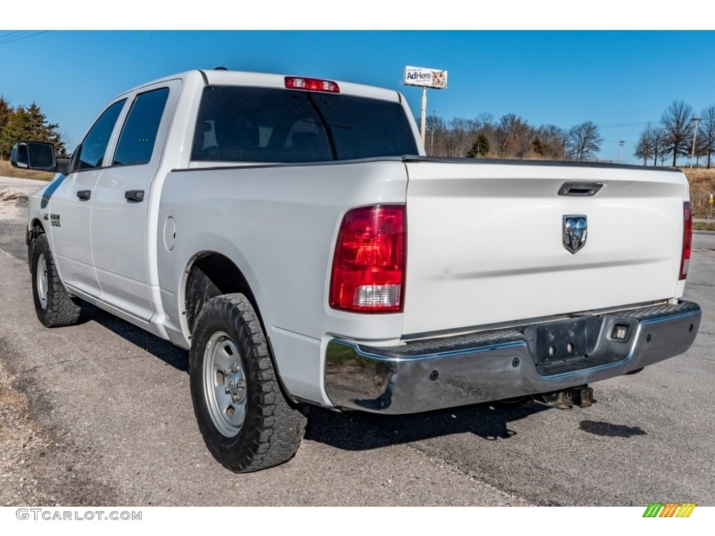 2015 1500 Express Crew Cab 4x4 - Bright White / Black/Diesel Gray photo #6