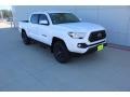 2021 Super White Toyota Tacoma SR5 Double Cab  photo #2