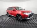 2016 Rally Red Mitsubishi Outlander SE S-AWC  photo #3