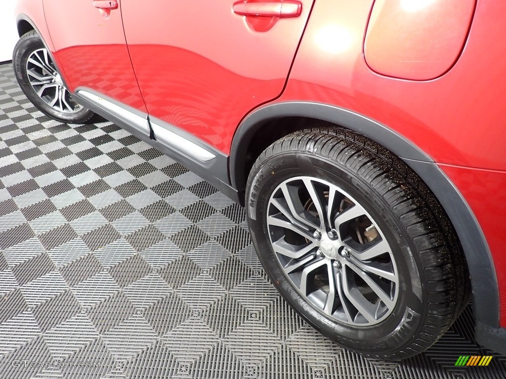 2016 Outlander SE S-AWC - Rally Red / Beige photo #10