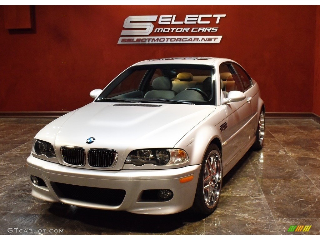 2002 M3 Coupe - Titanium Silver Metallic / Grey photo #5