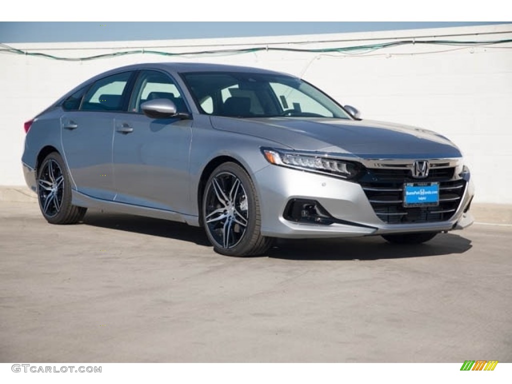 2021 Accord Touring - Lunar Silver Metallic / Black photo #1
