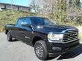 Diamond Black Crystal Pearl - 3500 Laramie Longhorn Crew Cab 4x4 Photo No. 5