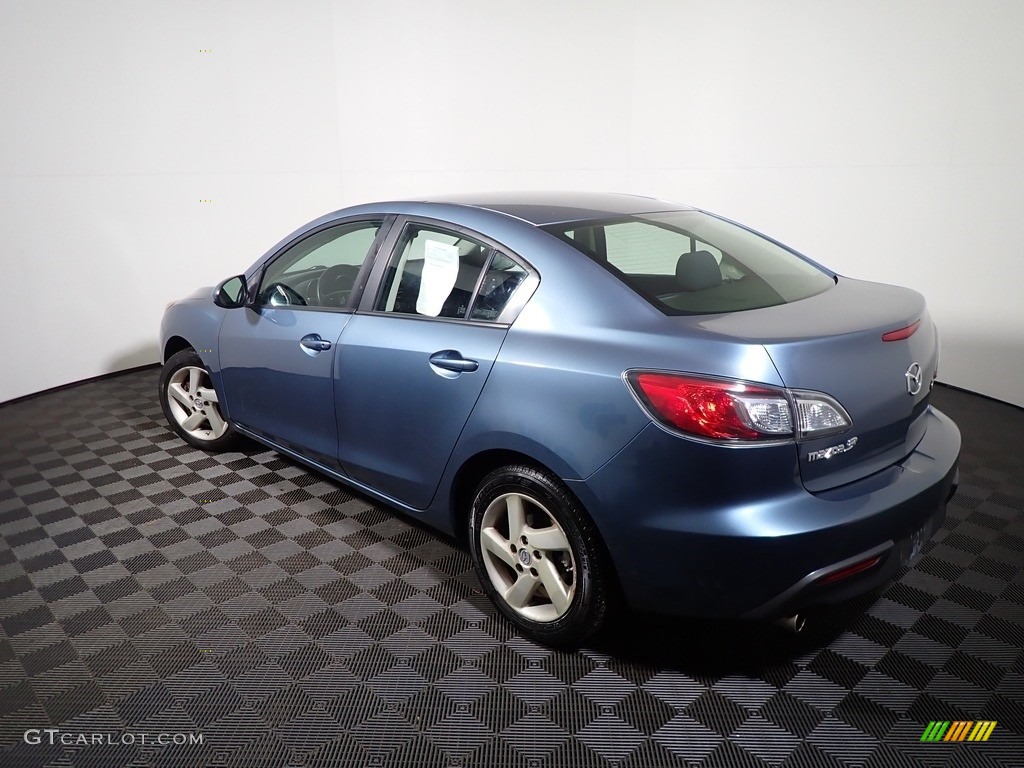 2010 MAZDA3 i Sport 4 Door - Gunmetal Blue Mica / Black photo #10