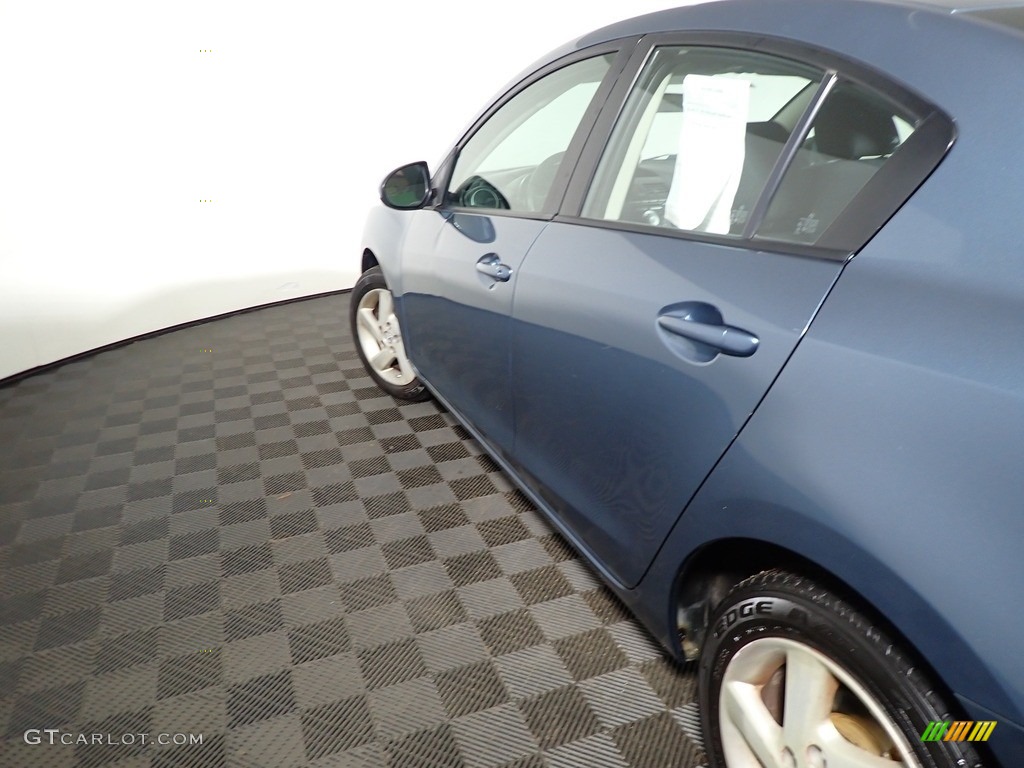 2010 MAZDA3 i Sport 4 Door - Gunmetal Blue Mica / Black photo #17