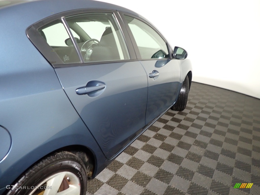 2010 MAZDA3 i Sport 4 Door - Gunmetal Blue Mica / Black photo #18