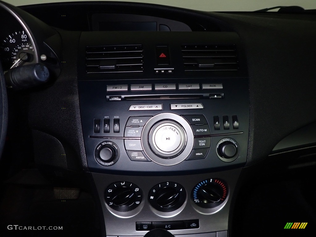 2010 MAZDA3 i Sport 4 Door - Gunmetal Blue Mica / Black photo #26