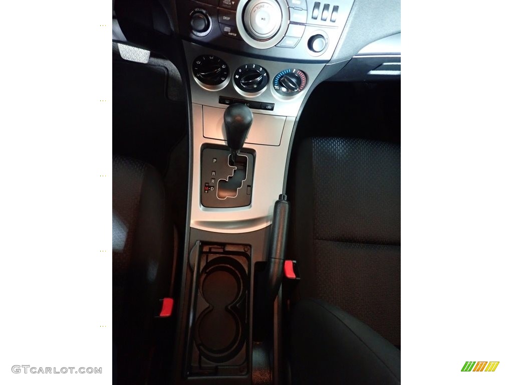 2010 MAZDA3 i Sport 4 Door - Gunmetal Blue Mica / Black photo #28