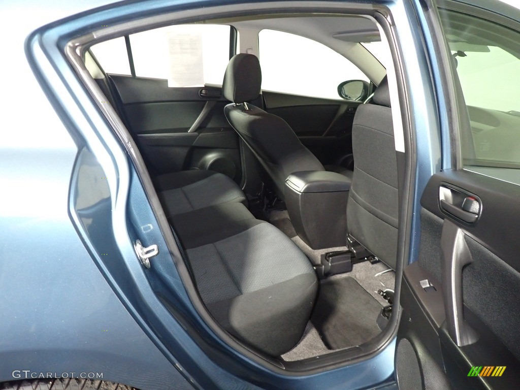 2010 MAZDA3 i Sport 4 Door - Gunmetal Blue Mica / Black photo #32