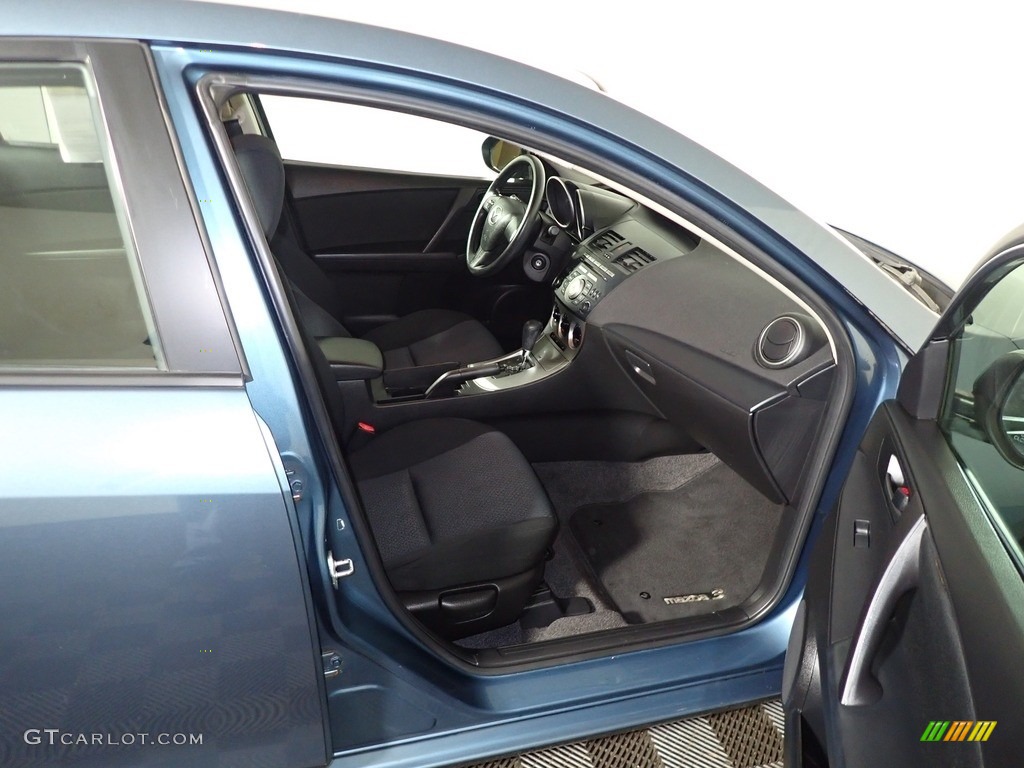 2010 MAZDA3 i Sport 4 Door - Gunmetal Blue Mica / Black photo #34