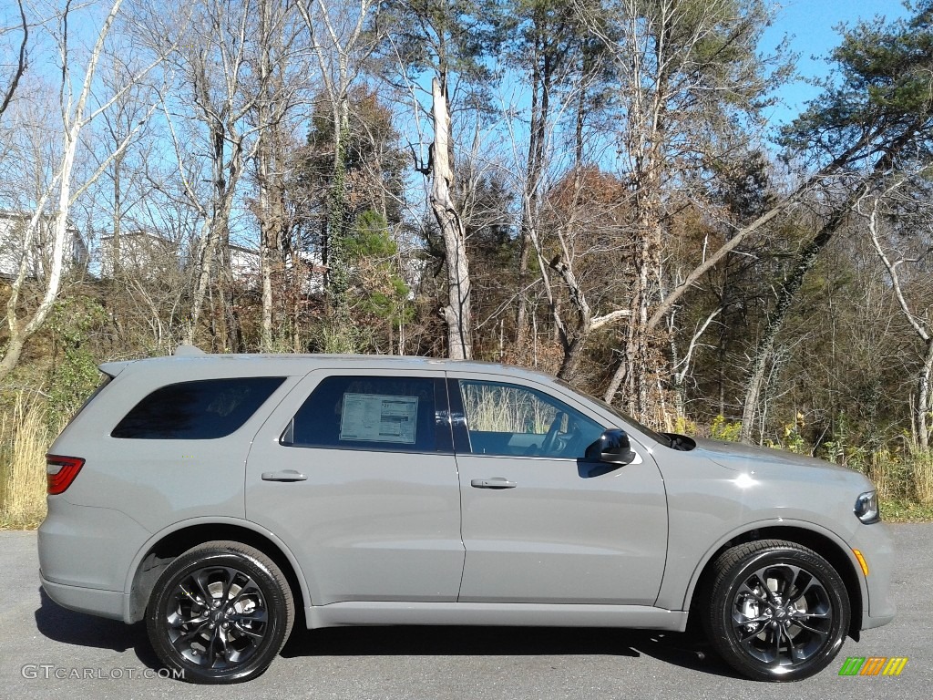 Destroyer Gray 2021 Dodge Durango SXT Plus Blacktop AWD Exterior Photo #140370751