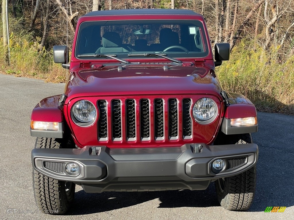 Snazzberry Pearl 2021 Jeep Gladiator 80th Anniversary Edition 4x4 Exterior Photo #140371576