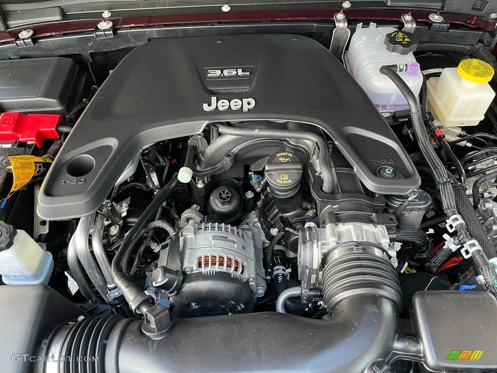 2021 Jeep Gladiator 80th Anniversary Edition 4x4 3.6 Liter DOHC 24-Valve VVT V6 Engine Photo #140371753