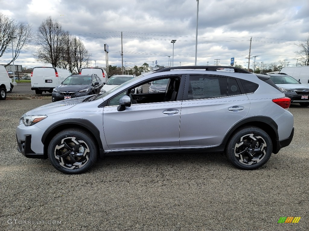 Ice Silver Metallic 2021 Subaru Crosstrek Limited Exterior Photo #140372218